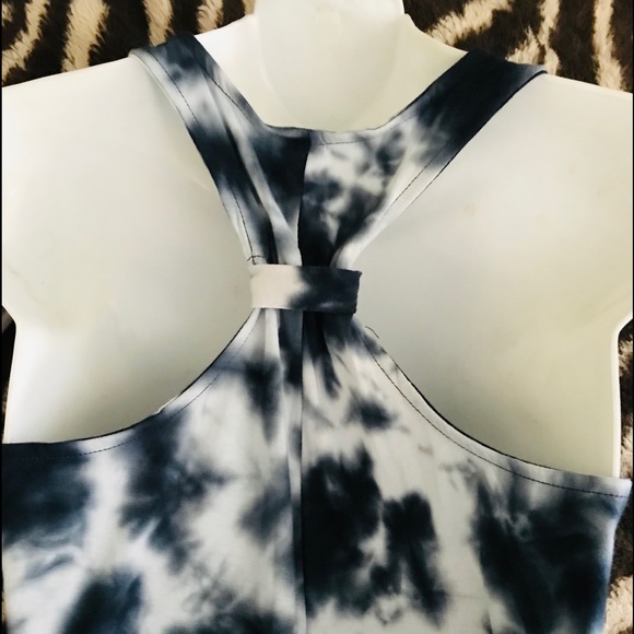 Little ELEVEN PARIS NWT Tie Dye LOGO Maxi DRESS Size 14 - Picture 6 of 6